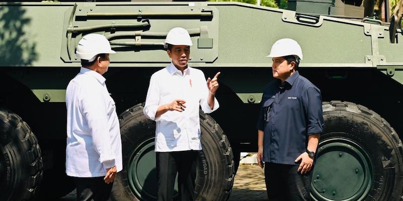 Miliki Prospek Baik, Jokowi Ingin Industri Pertahanan Dikembangkan