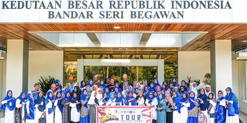 Kerja Sama Dakwah, Yayasan Kejayaan Muallaf Indonesia Jajaki Brunei Darussalam