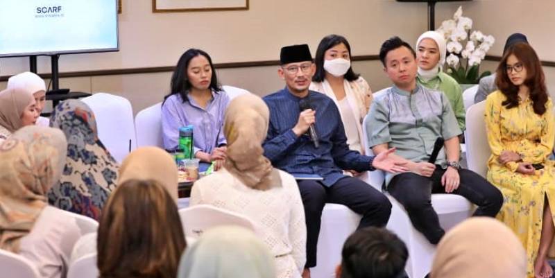 <i>Road to Muslimah Creative Day 2023</i>, Sandiaga: Fesyen dan Kuliner Andalan Ekonomi Kreatif