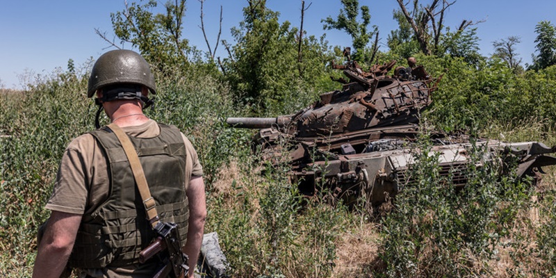 Ukraina Kirim Tank Rampasan Rusia ke Inggris untuk Diteliti