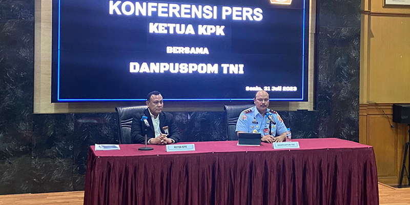 Dari Keterangan Tersangka, Puspom TNI Akui KPK Profesional Tangani Kasus Suap Kabasarnas