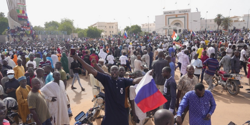 Ribuan Pendukung Kudeta Berkumpul di Ibu Kota Niger