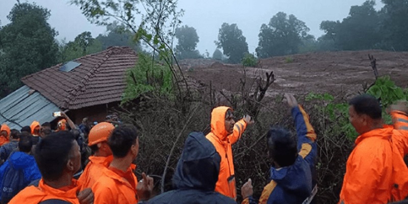 Korban Meninggal Longsor India Terus Bertambah