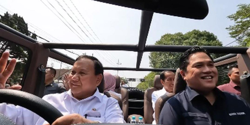Prabowo Digadang-Gadang Bakal Dijodohkan dengan Erick Thohir pada Pilpres 2024, Legislator Gerindra: Beliau Lagi Laris