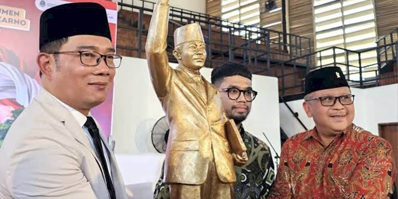Ridwan Kamil Gagas Pembangunan Patung Soekarno, Pengamat: Tidak Ada yang Kebetulan dalam Politik