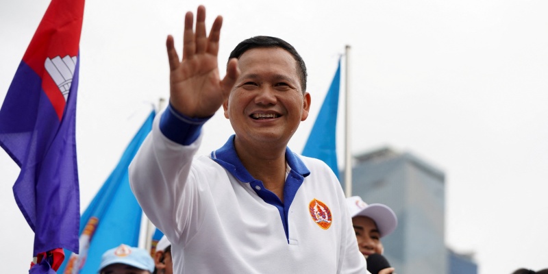 Hun Sen Mundur, Sang Putra akan Dilantik Jadi PM Kamboja