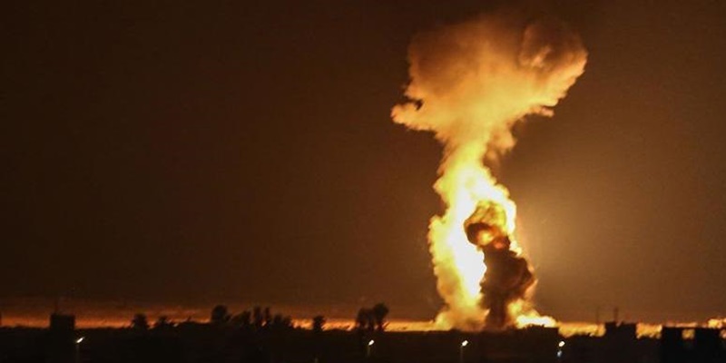 Ledakan Guncang Depot Rudal Iran di Suriah
