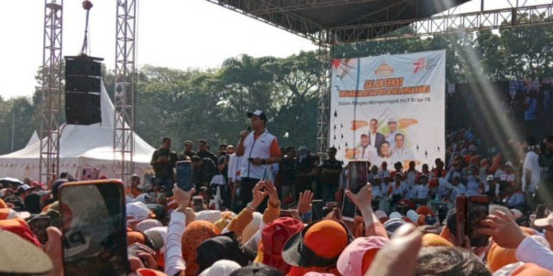 Di Hadapan Ribuan Kader PKS, Anies Janjikan Pangan Murah, Kesehatan Terjamin, Lapangan Kerja Luas