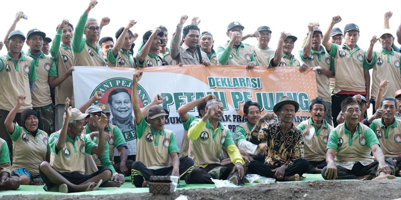 Petani Pejuang Papera Pemalang Deklarasi Dukung Prabowo