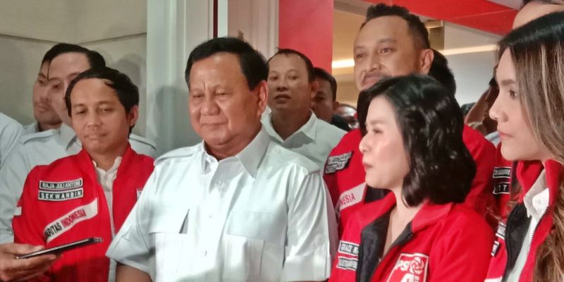 Prabowo Janji Lanjutkan Program Jokowi, PSI Lega Masa Depan Indonesia Akan Cerah