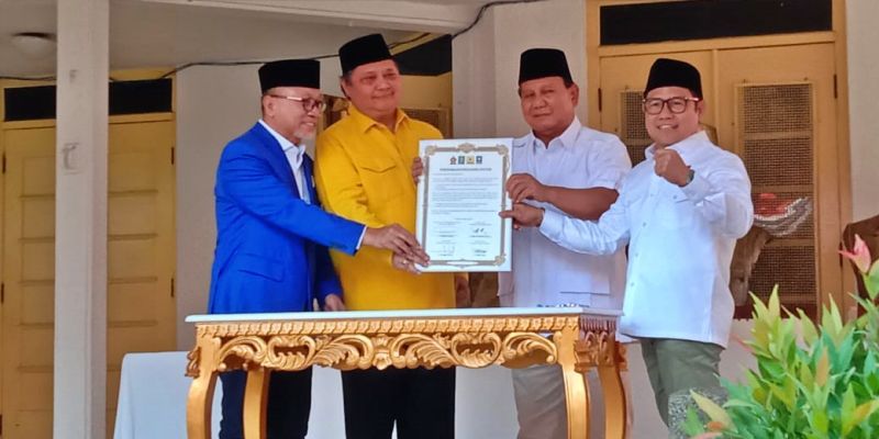 Rawat Persatuan, Prabowo Minta Parpol Koalisi Tak Jelekkan Lawan