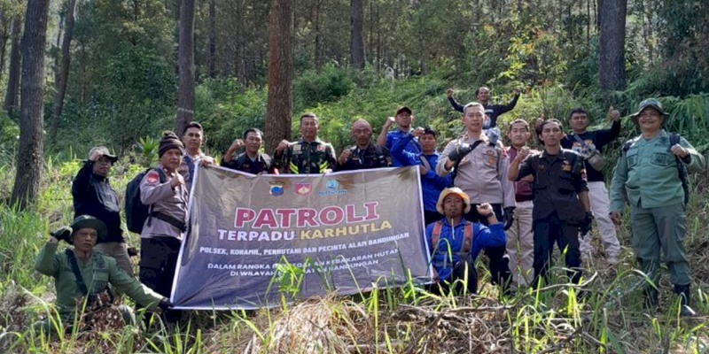 Cegah Karhutla, Polres Semarang Ajak Organisasi Pecinta Alam Lakukan Patroli Terpadu