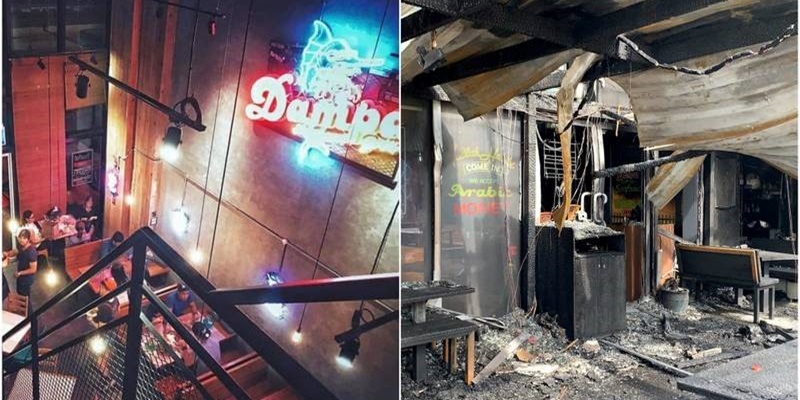 Restoran Makanan Laut Filipina di Dubai Dilalap Api