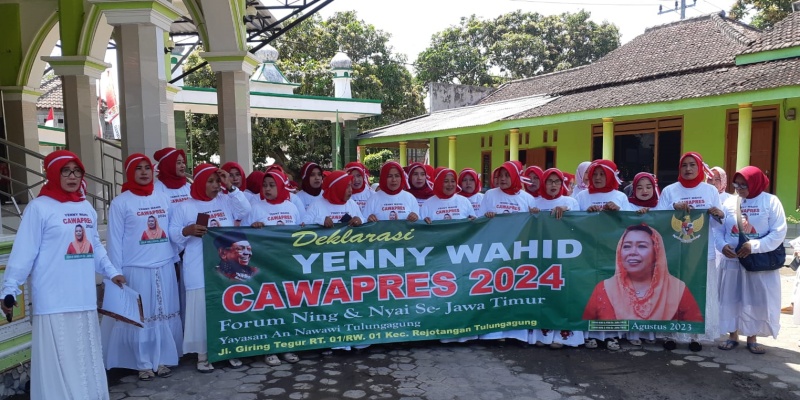 Forum Ning dan Nyai se-Jatim Deklarasi Yenny Wahid Cawapres 2024