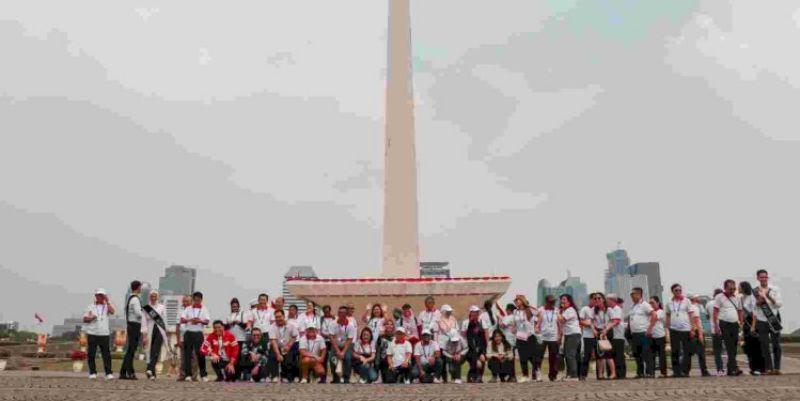 Delegasi ASEAN Diajak Keliling Monas hingga Masjid Istiqlal