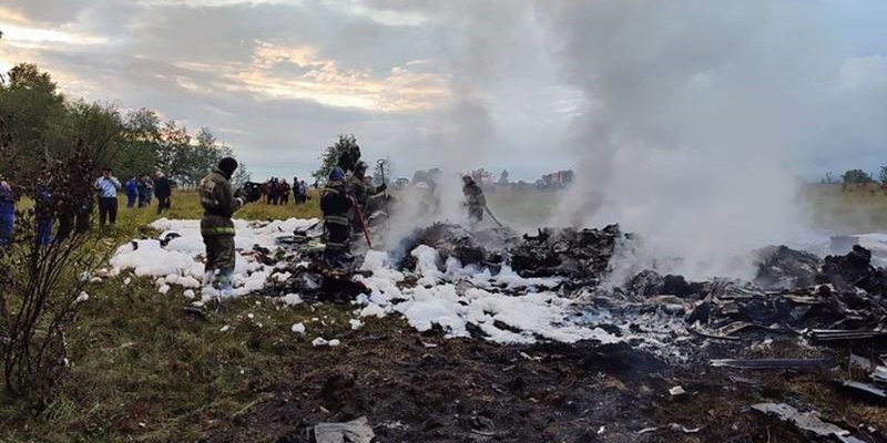 Zelensky Bantah Ukraina Berada di Balik Kecelakakaan Pesawat Bos Wagner