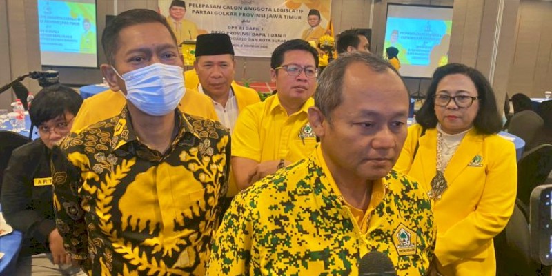 Jaga Soliditas Jelang Pemilu 2024, Golkar Jatim Kumpulkan Caleg Dapil Surabaya-Sidoarjo