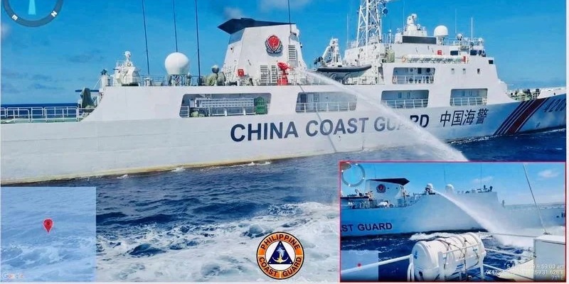 Usai Insiden Meriam Air China, Filipina Tegas Tak akan Tinggalkan Wilayah Sengketa