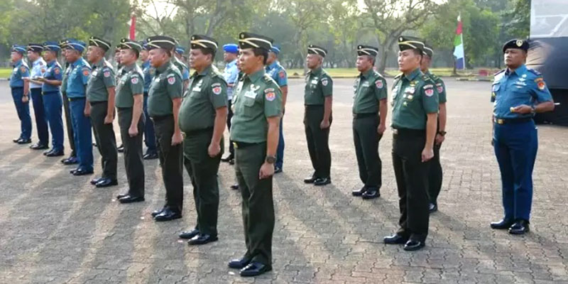 27 Pati TNI Naik Pangkat, Salah Satunya Dansesko
