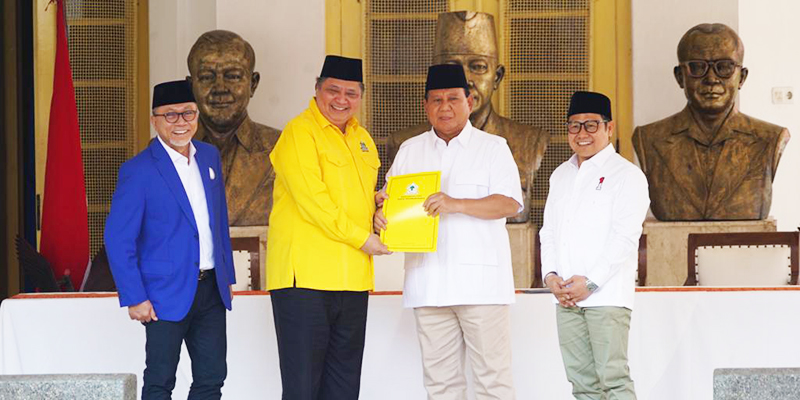 Golkar dan PAN Gabung KKIR, Cak Imin Cawapres Prabowo Makin Tipis