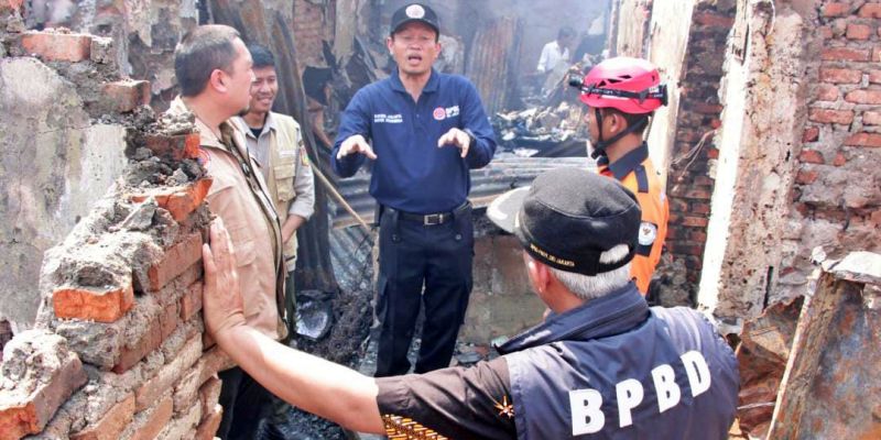 Data BPBD: Ratusan Rumah Terdampak Kebakaran di Gambir