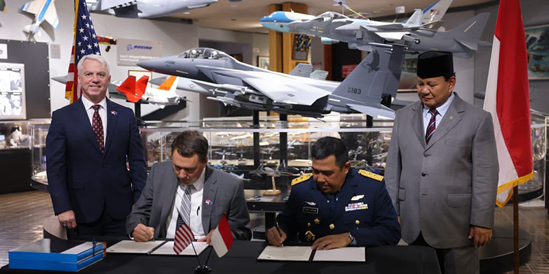 Teken Kerja Sama dengan Boeing, Prabowo Datangkan 24 Pesawat Tempur F-15EX