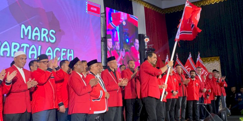 Dipimpin Mualem, Partai Aceh Nyatakan Dukung Prabowo Lagi
