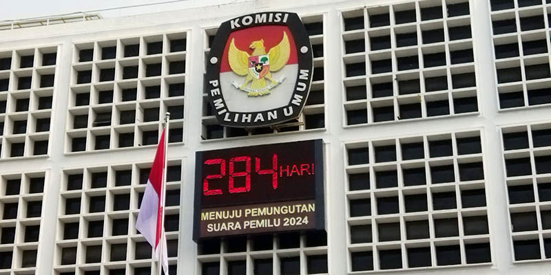 Usai Jumatan, KPU Umumkan Daftar Caleg Sementara 2024