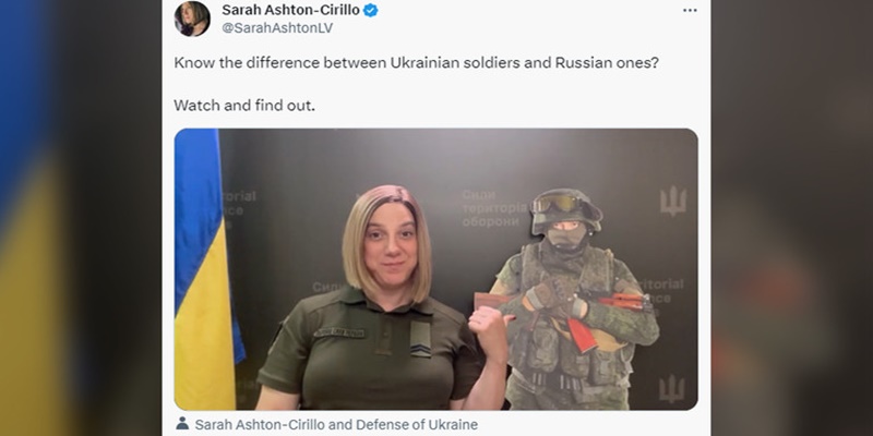 Jubir Pasukan Kyiv: Tentara Rusia Bukan Manusia