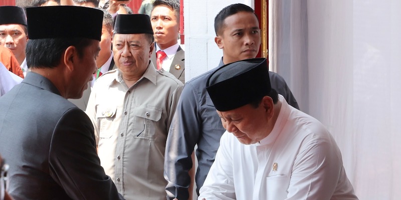 Kata Prabowo, Indonesia Beruntung Punya Tokoh Muslim Jokowi dan Habib Lutfi