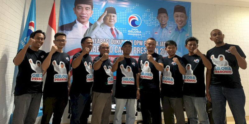 Laksanakan Hasil Rakorwil, Partai Gelora Jateng Dukung Prabowo Maju Pilpres 2024