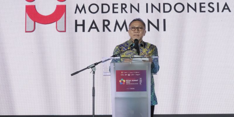 Indonesia Retail Summit 2023, Mendag Zulhas Apresiasi Peran Peritel Pulihkan Ekonomi