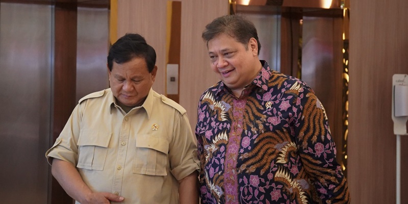 Diundang ke Markas Beringin, Prabowo akan dapat Kejutan dari Airlangga Pekan ini