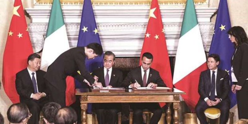 Italia Pertimbangkan Akhiri Kerja Sama BRI, China: Ada Kekuatan Jahat yang Mempengaruhi