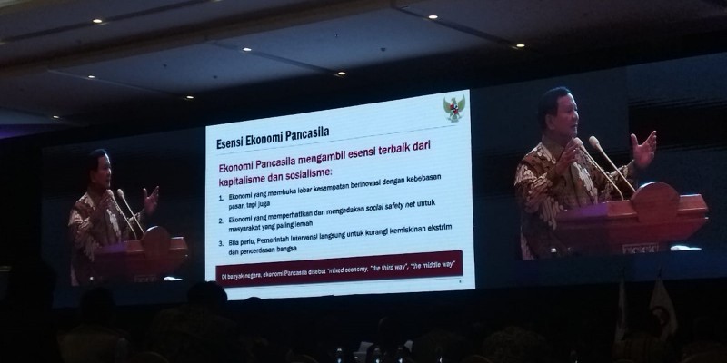 Prabowo Bawa Gagasan Jokowinomics untuk Capai Target Indonesia Emas 2045