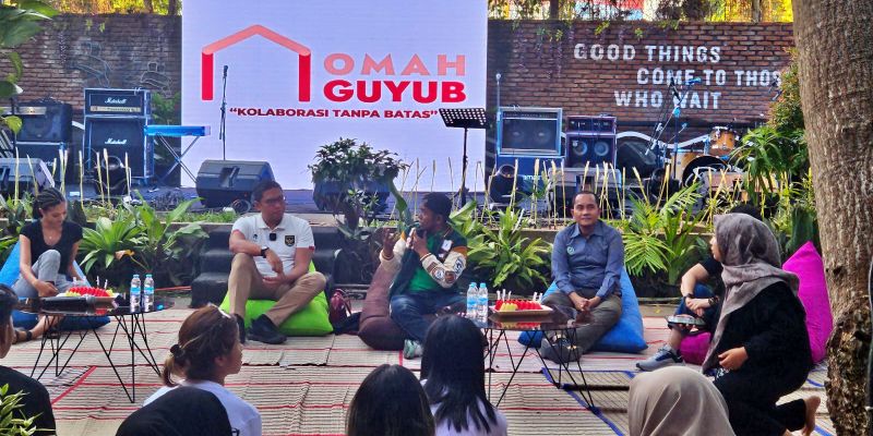Hadirkan Ruang Kreasi, Omah Guyub Kolaborasi Tanpa Batas dengan Komunitas Pemuda Jawa Timur