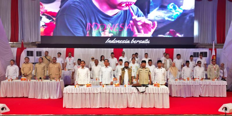 Kerja Keras Gerindra Sumut Siap Realisasikan Kemenangan Prabowo Subianto