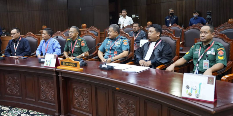 Panglima TNI Restui Judicial Review Usia Pensiun TNI ke MK