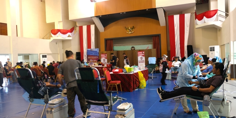 KBRI di Brunei Darussalam Gelar Kegiatan Donor Darah dan Pemeriksaan Kesehatan Secara Gratis untuk WNI