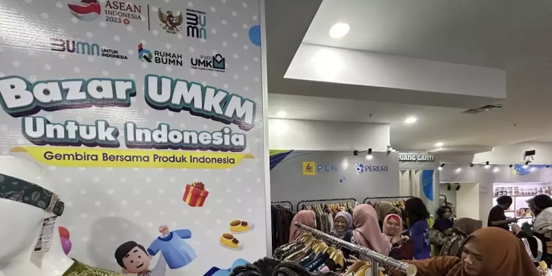 Cetak Rekor Jumlah Peserta Terbanyak, Bazar UMKM untuk Indonesia Tembus Rp 2,3 Miliar