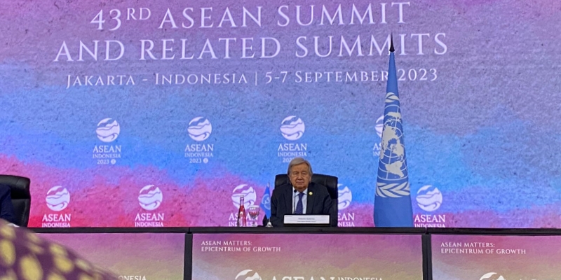Sekjen PBB Apresiasi Peran Indonesia dan ASEAN di Tengah Ketidakstabilan Dunia
