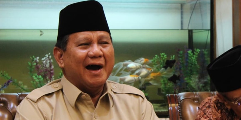 Candaan Prabowo Dituduh Tampar Wamentan: Muka Saya, Muka Kudeta Kali Ya?