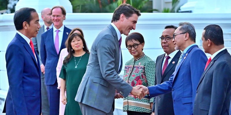 After accompanying him to AIPF 2023, Zulhas brought home Canadian Prime Minister Justin Trudeau