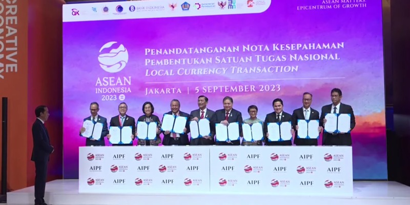 ASEAN Resmikan Satgas Nasional Local Currency Transaction