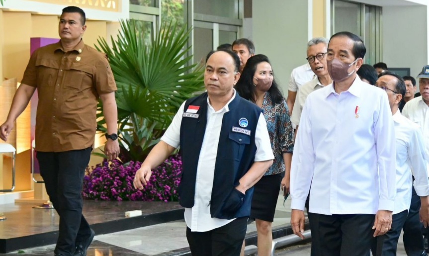 Jokowi Cek Langsung Venue KTT ASEAN di JCC