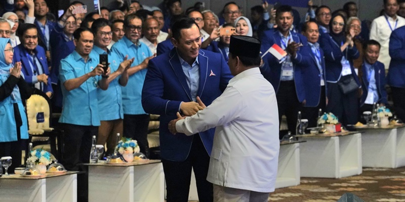 Prabowo: Bagi Saya, AHY Aset Bangsa Indonesia