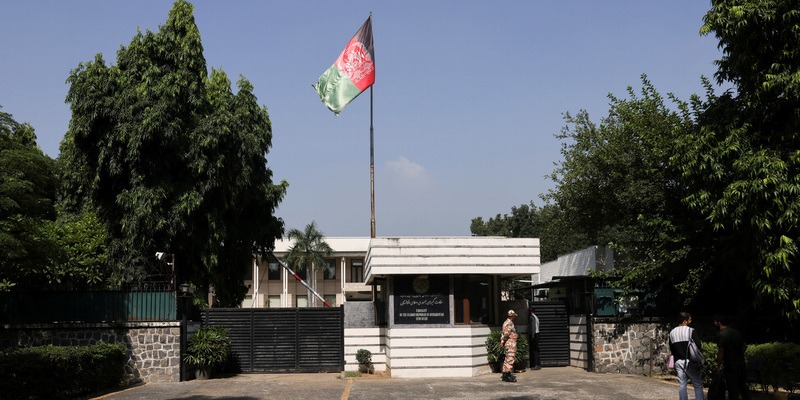 Kedubes Afghanistan di India Berhenti Beroperasi