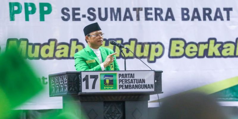 Mardiono Turun Langsung Bekali Kiat Menangkan Pemilu Bacaleg PPP Sumatera Barat