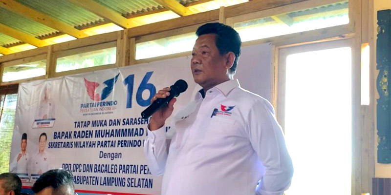 Targetkan Sapu Bersih Dapil, Perindo Berharap Bisa Punya Fraksi di DPRD Lampung Selatan