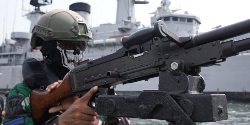 Amankan KTT Ke-43 ASEAN, Satgas Laut TNI Siaga di Perairan Jakarta